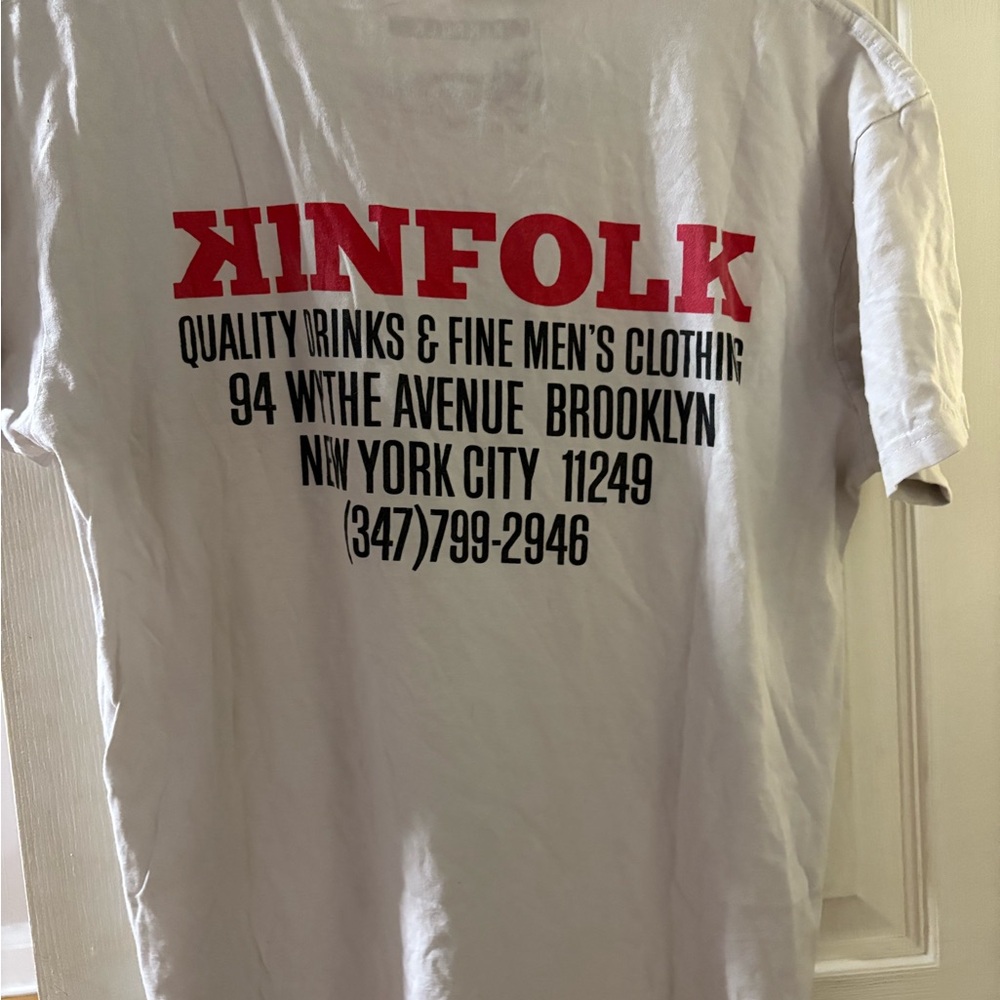 KinFolk White Men's T-Shirt (Brooklyn)